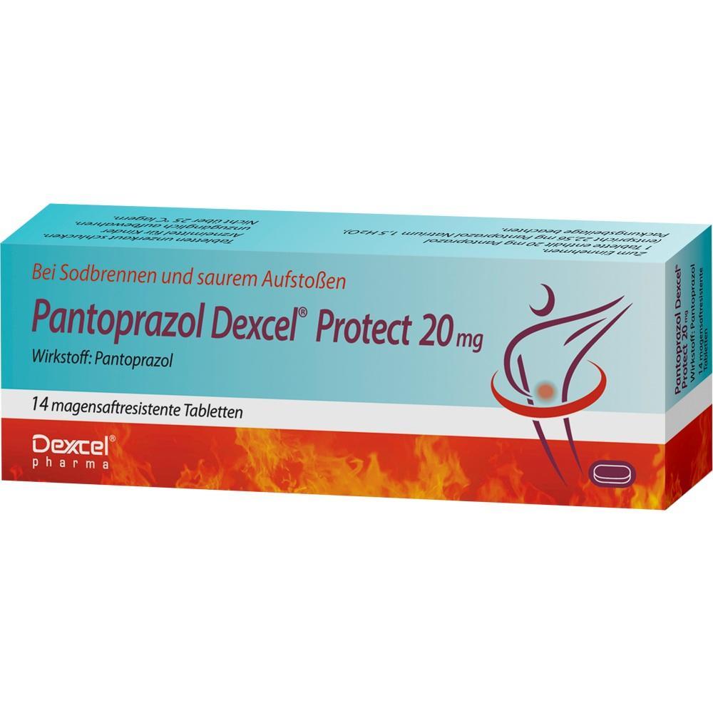 Eine Packung Pantoprazol-Tabletten gegen Sodbrennen.
